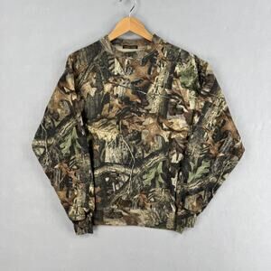 Commander Sweatshirt Mens Large Brown Camo Crewneck Fleece Hunting Outdoor Gear